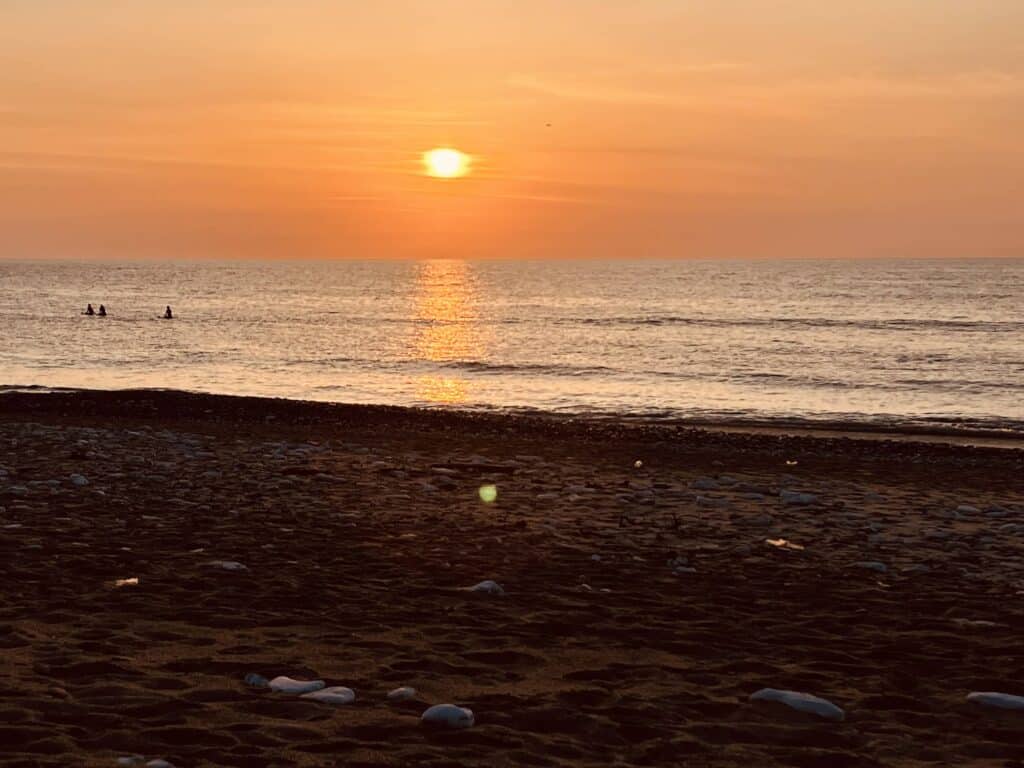 Surfing i Hanstholm